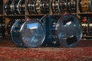 1970s Ludwig Blue Vistalite - 14x24, 9x13, 16x16