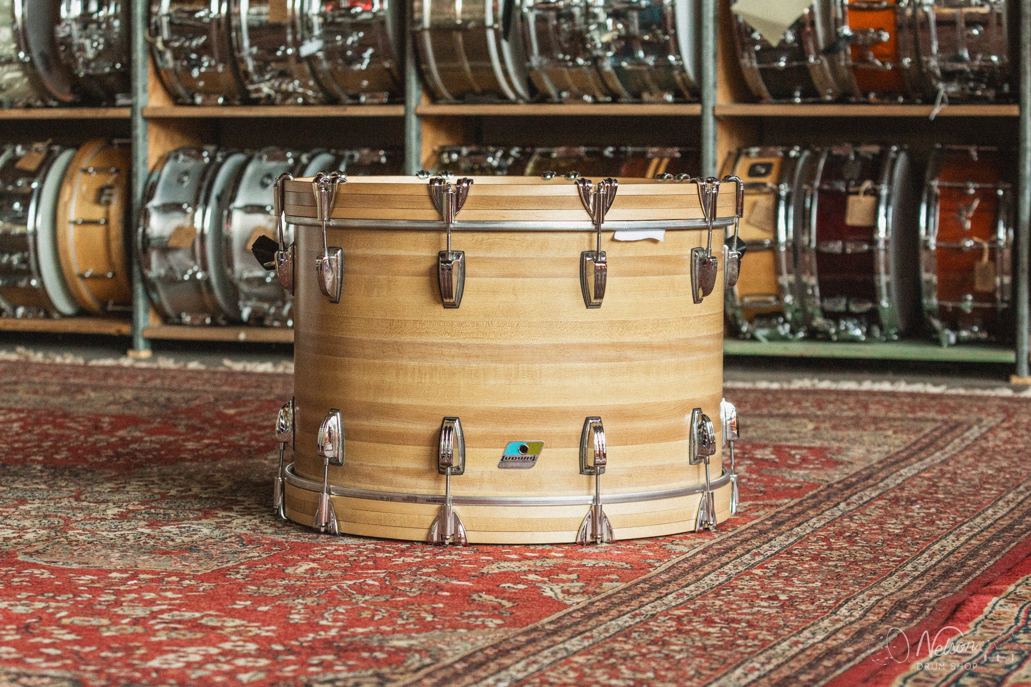 Used Ludwig Classic Maple in Butcher Block - 14x22, 9x13, 16x16, 16x18