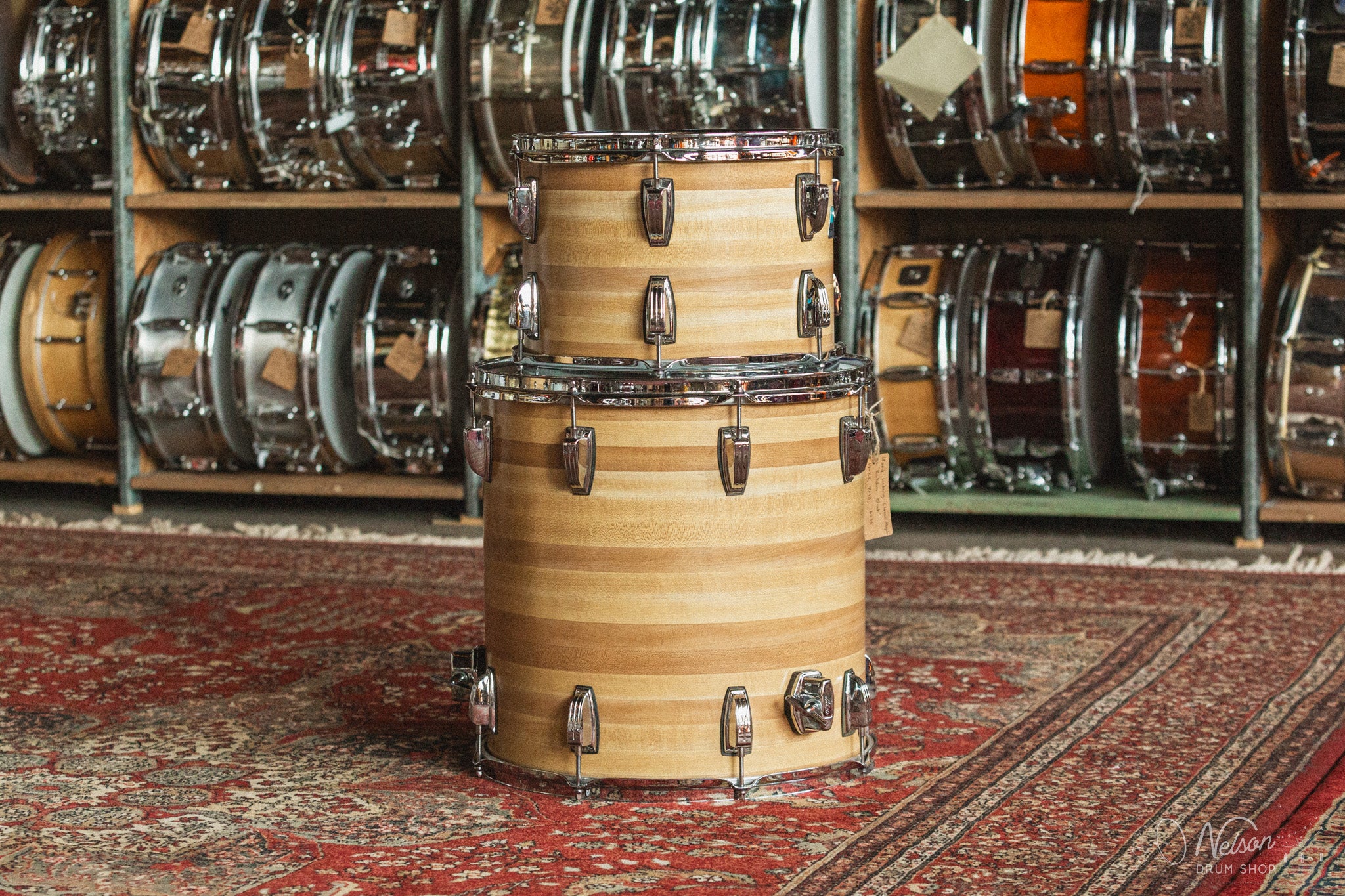 Used Ludwig Classic Maple in Butcher Block - 14x22, 9x13, 16x16, 16x18