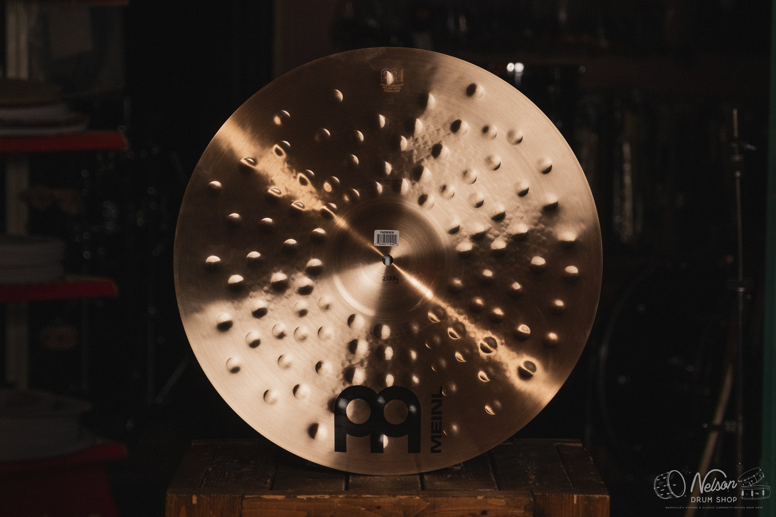 Meinl Pure Alloy Extra Hammered Crash-Ride - 20”