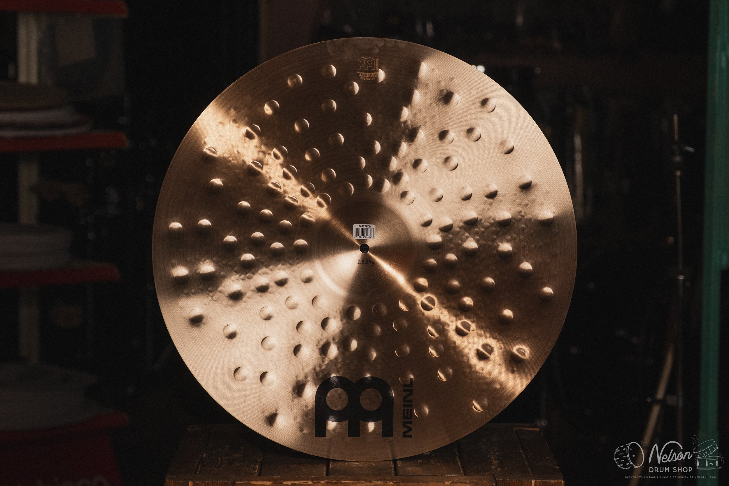 Meinl Pure Alloy Extra Hammered Crash-Ride - 22”