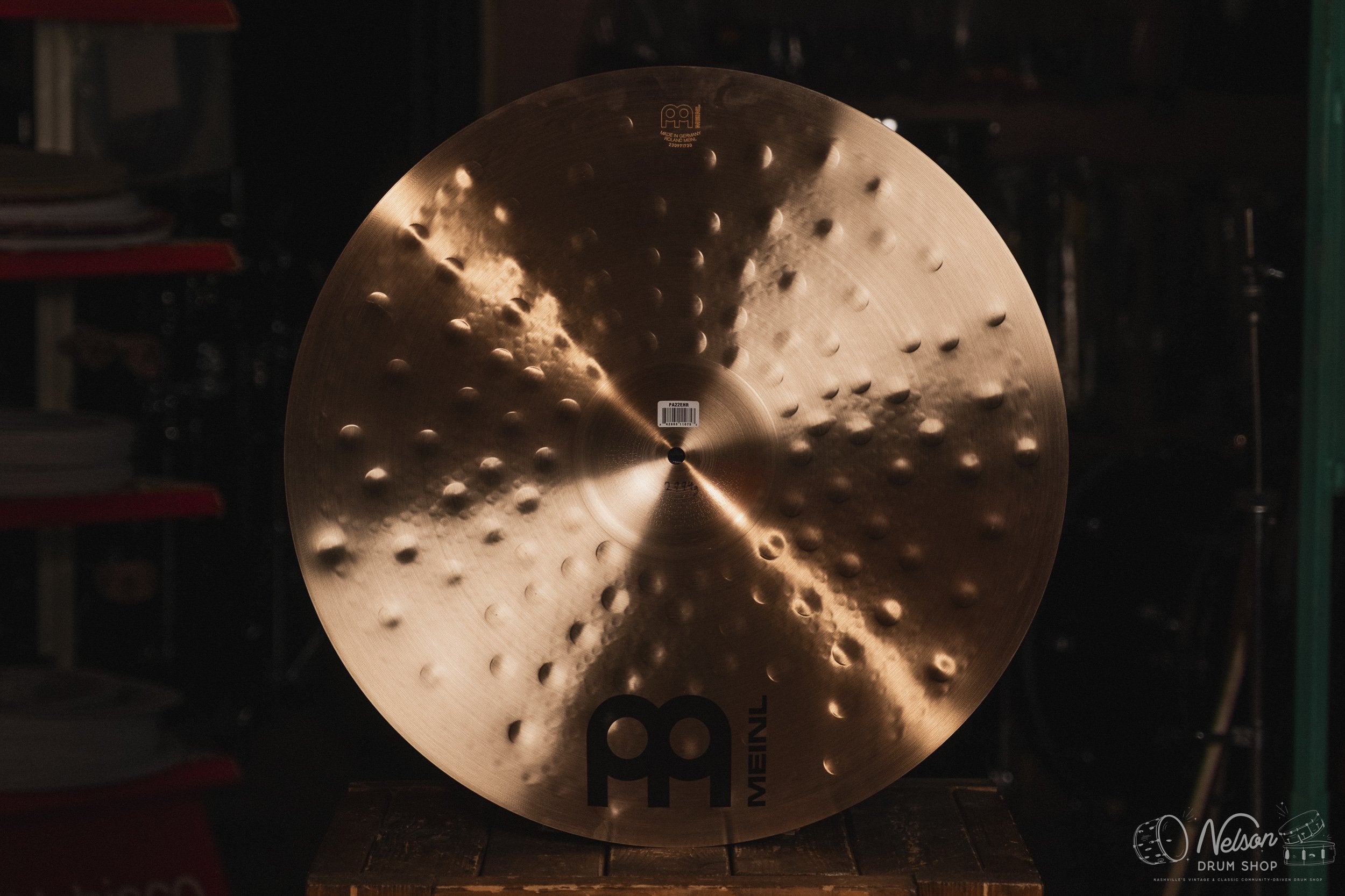 Meinl Pure Alloy Extra Hammered Ride - 22”