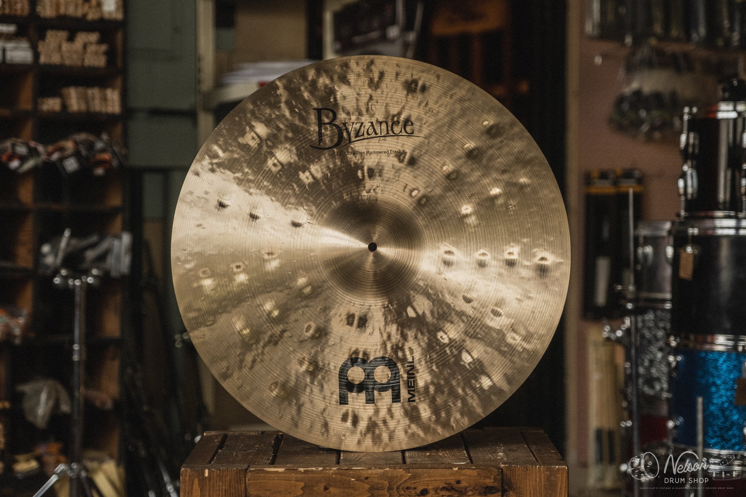 Meinl Byzance Extra Thin Hammered Crash - 22”