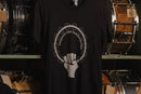 Respect the Tambourine Black T-Shirt