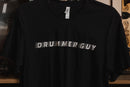 Drummer Guy Black T-Shirt