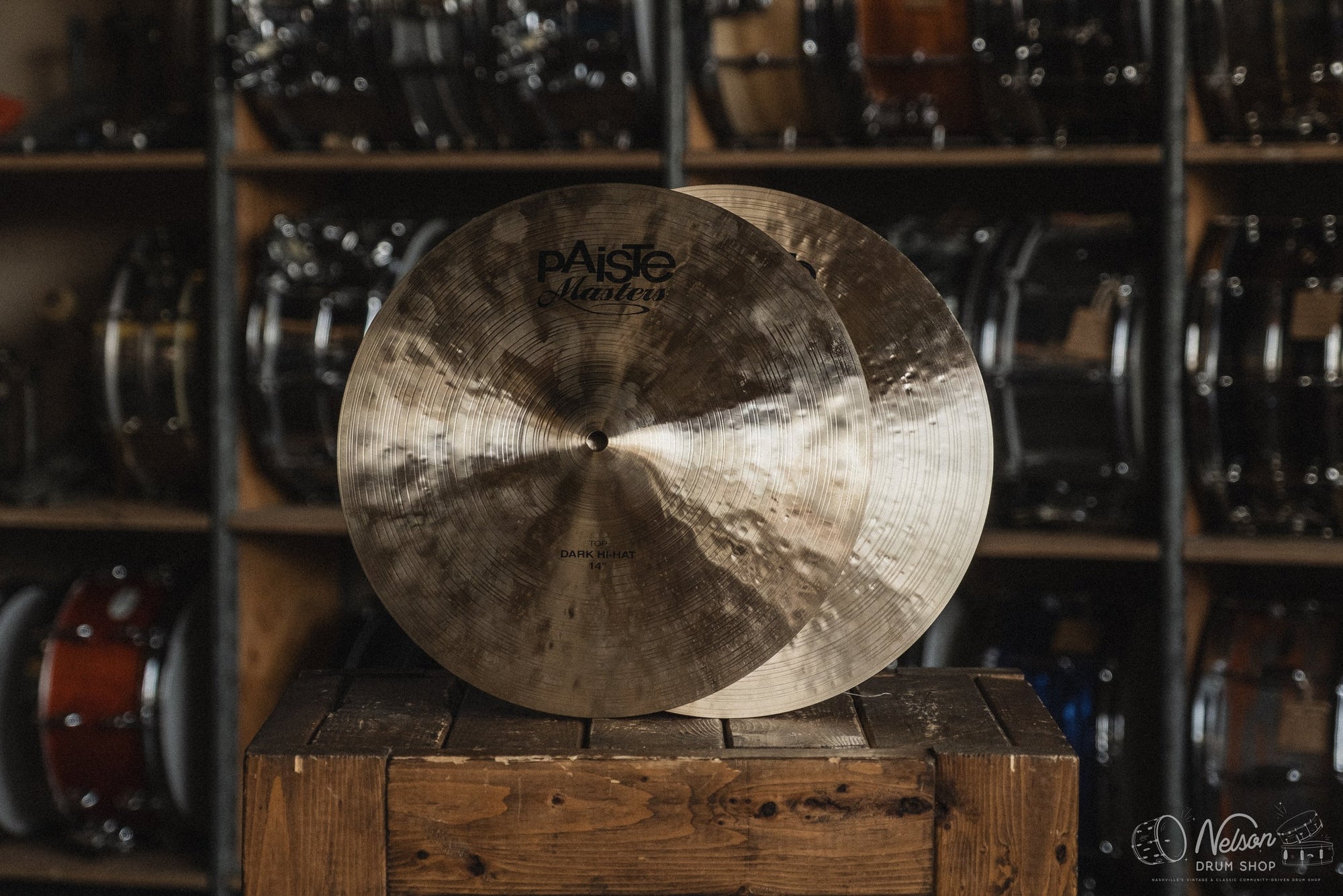 Paiste Masters Dark Hi-Hats - 14"