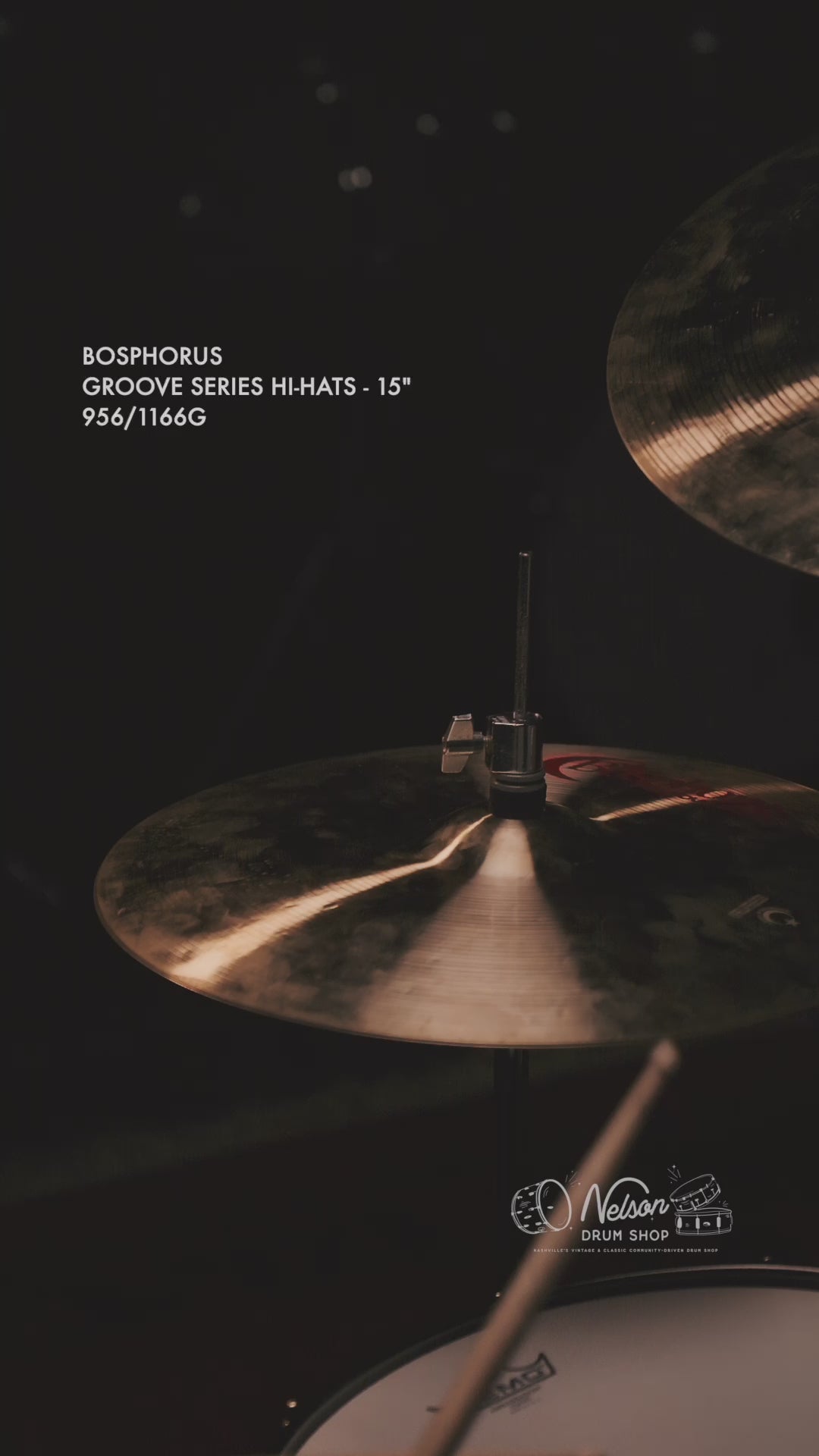 Bosphorus Groove Series Hi-Hats - 15"