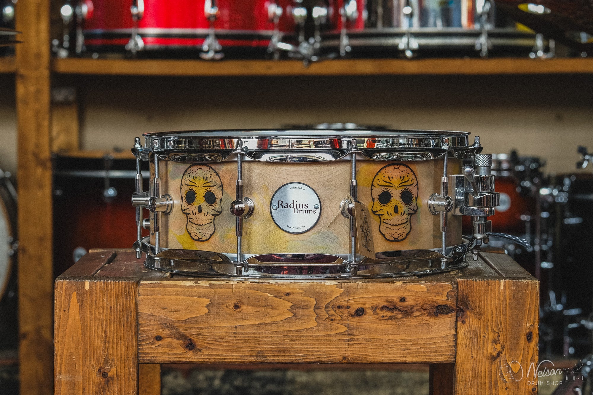 Radius Drums Maple in Custom Finish - 5.5x14