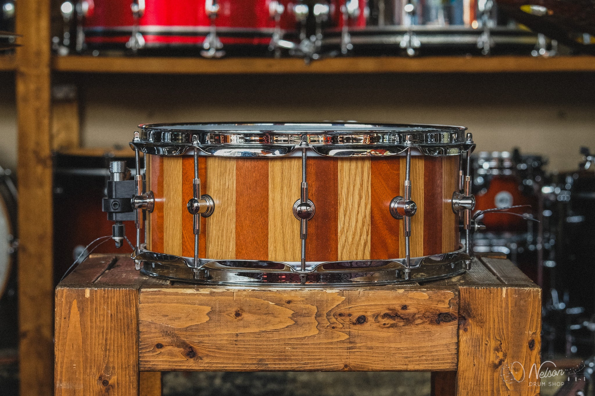 Radius Drums Oak/Mahogany - 5.5x14