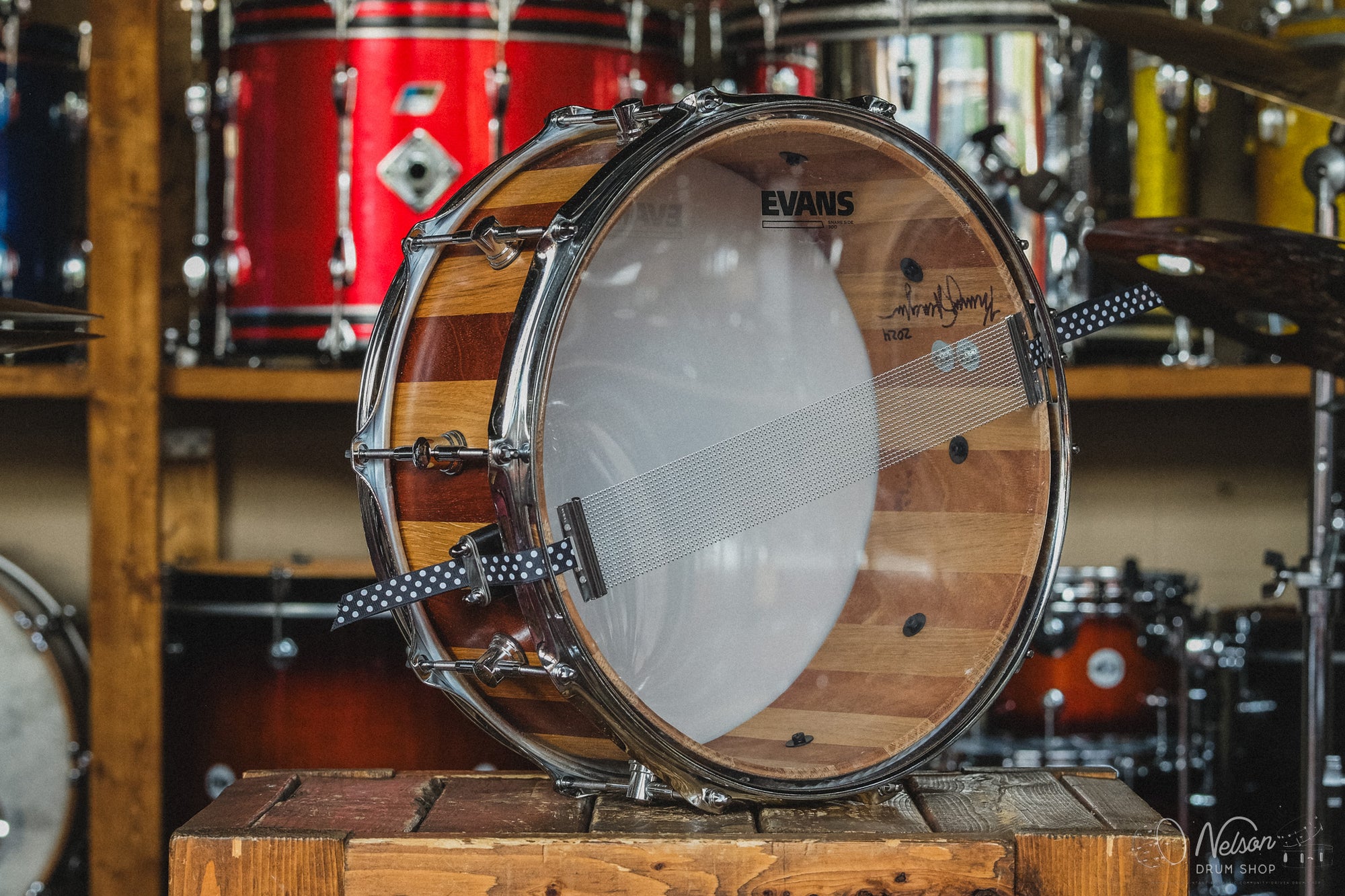 Radius Drums Oak/Mahogany - 5.5x14