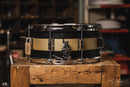 Rogers 'PowerTone' in Satin Black & Gold Duco - 6.5x14