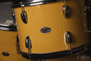 1970s Slingerland 'New Rock Outfit' in Yellow Gloss - 14x22, 8x12, 9x13, 16x16