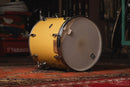 1970s Slingerland 'New Rock Outfit' in Yellow Gloss - 14x22, 8x12, 9x13, 16x16