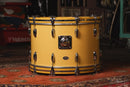 1970s Slingerland 'New Rock Outfit' in Yellow Gloss - 14x22, 8x12, 9x13, 16x16