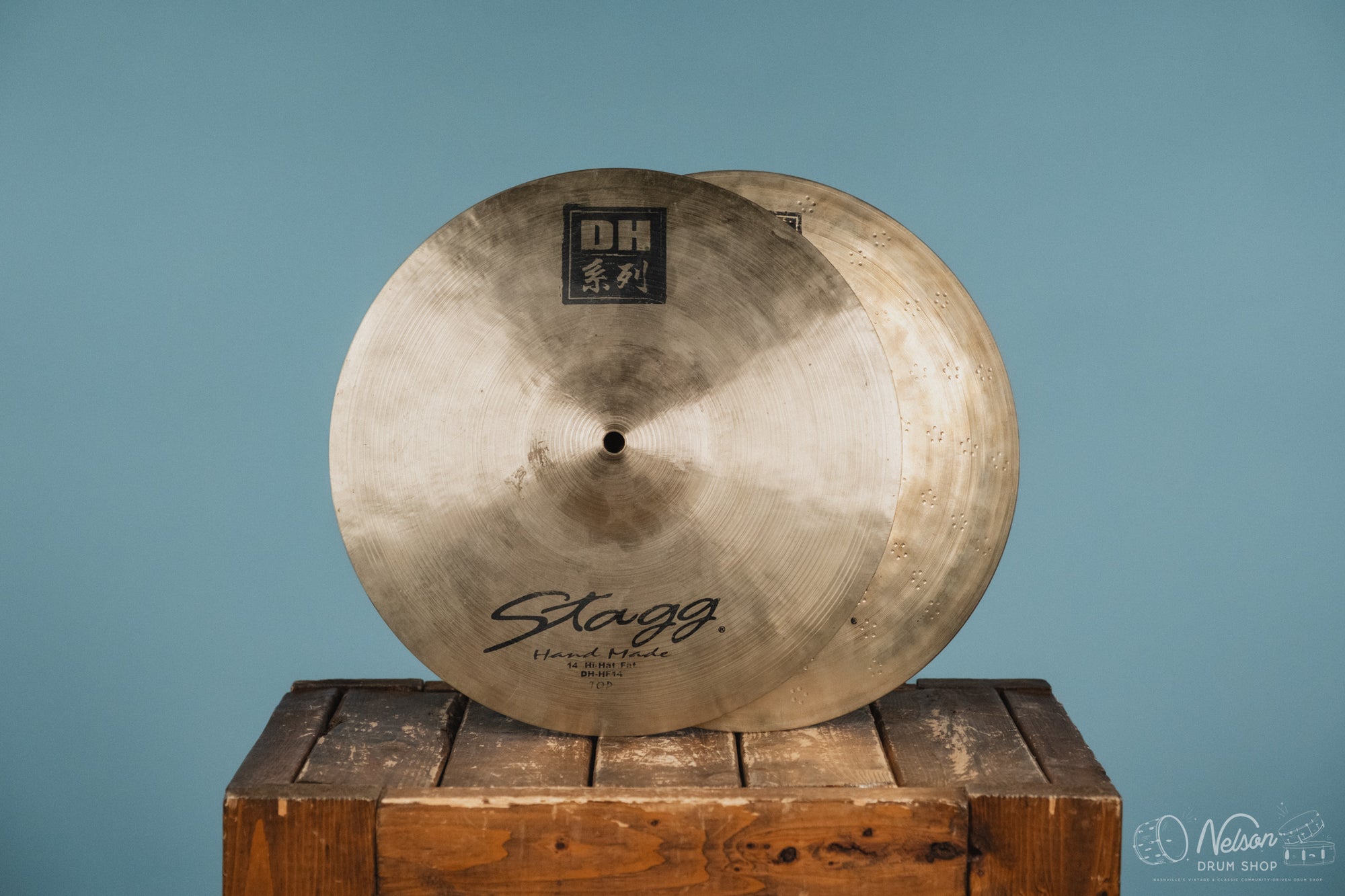 Used DH Stagg Hand Made Hi-Hat Fat - 14"