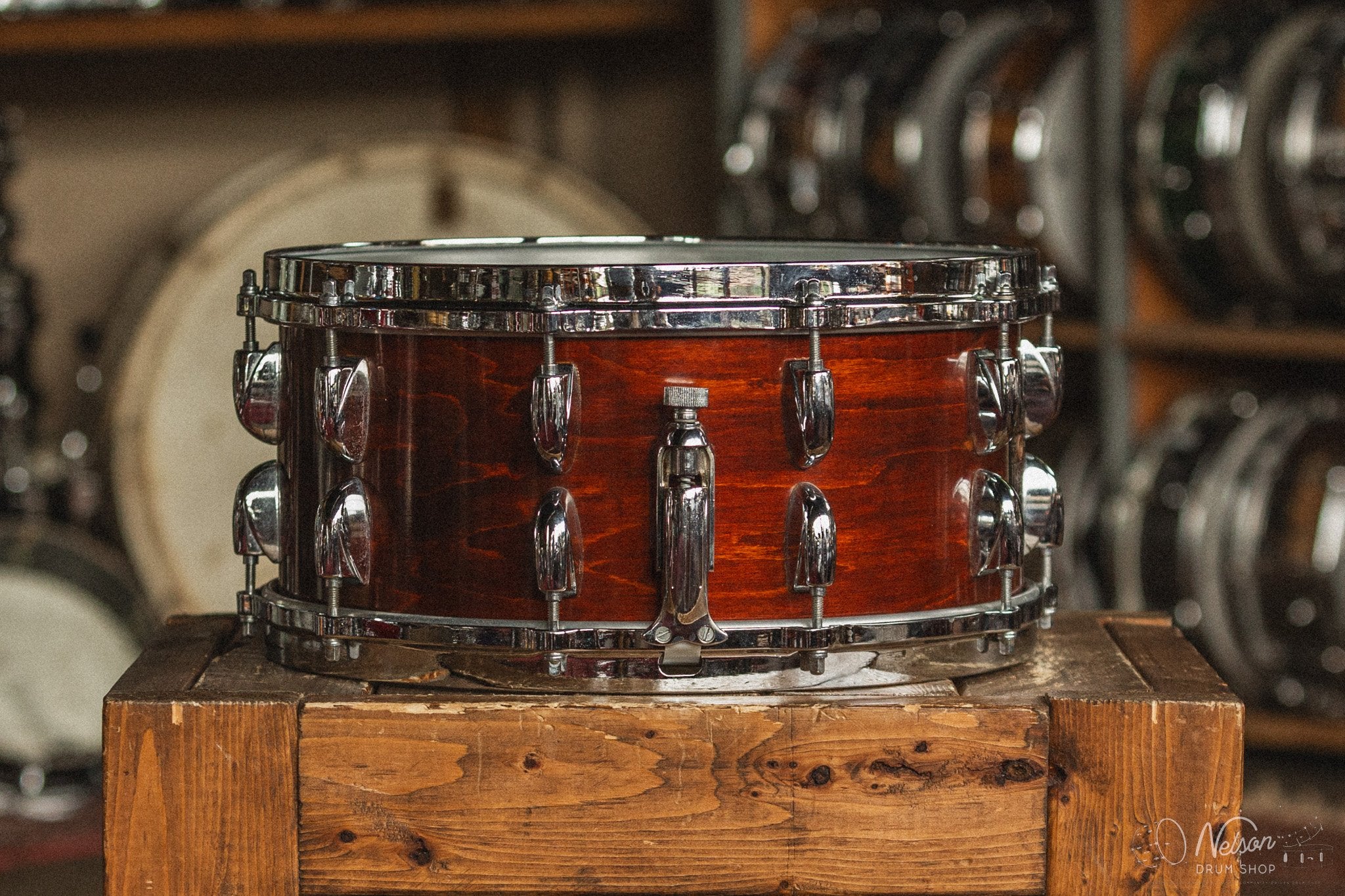 1980s Gretsch 4155 in Walnut - 6.5x14