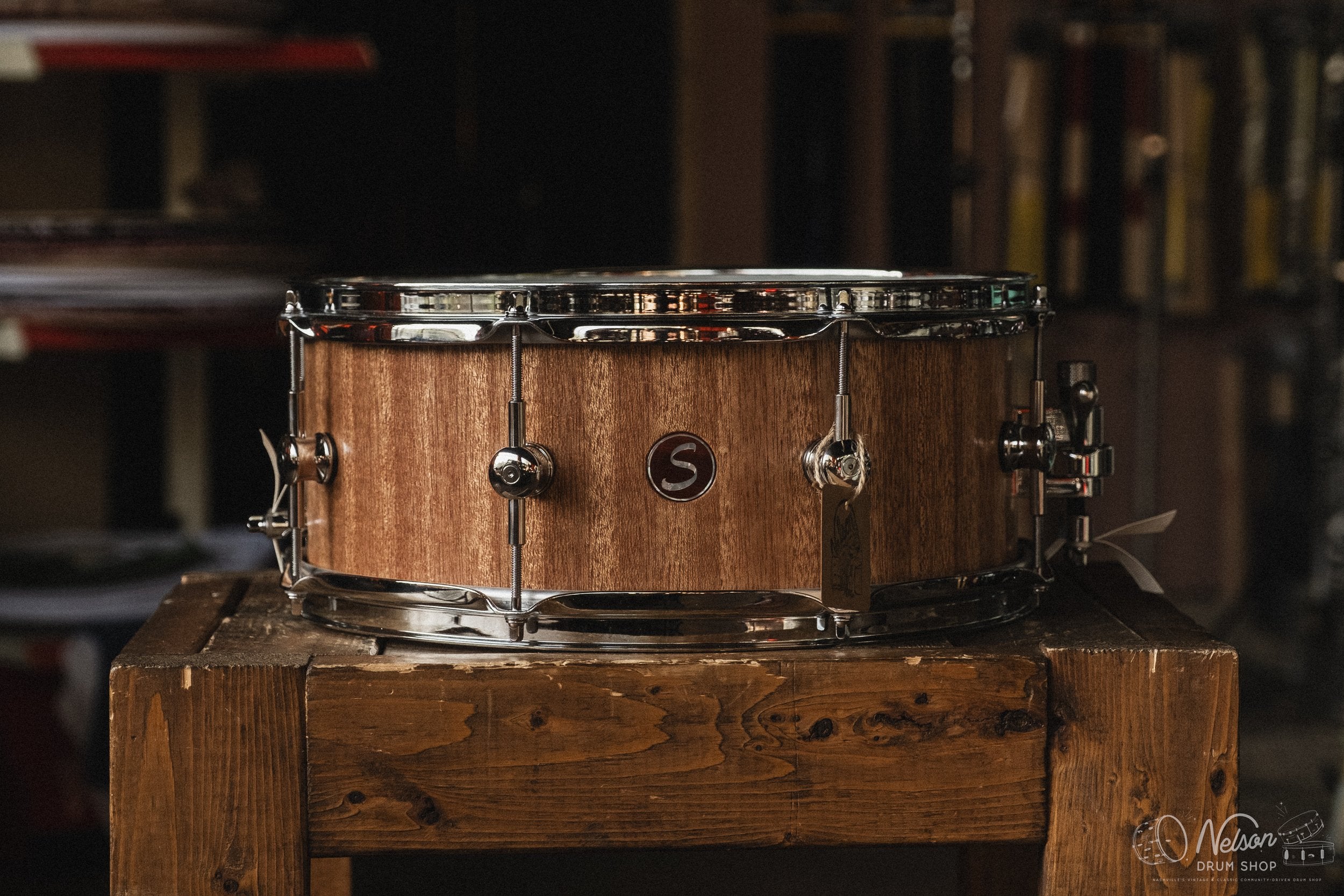 Sugar Percussion Mahogany in Natural - 6x14