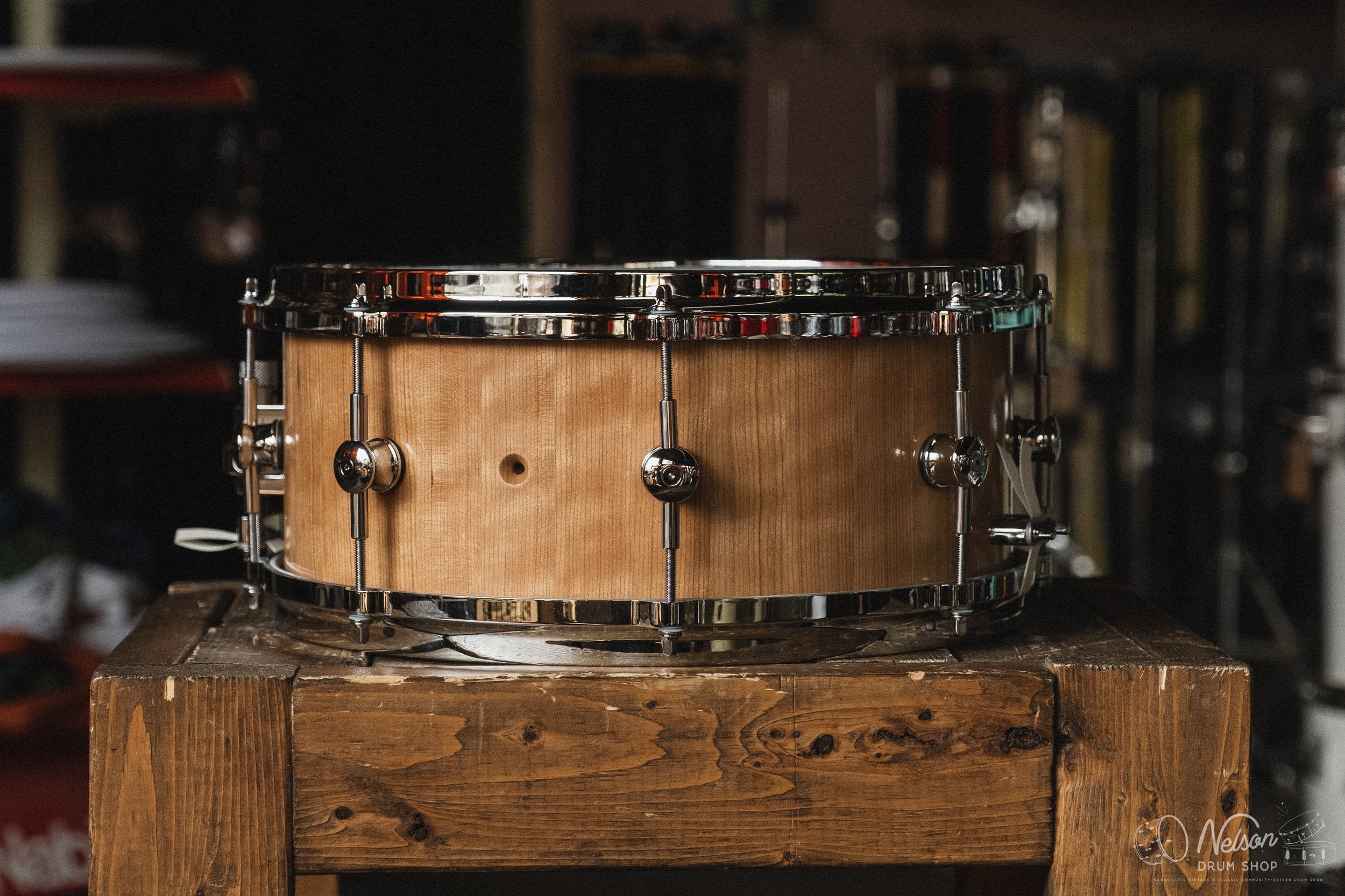 Sugar Percussion Eastern Black Cherry in Natural - 6x14