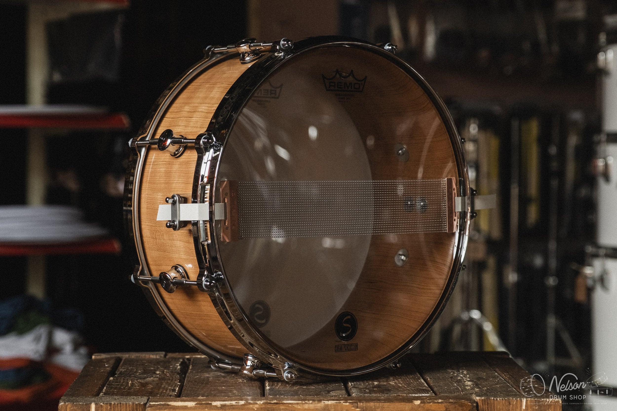 Sugar Percussion Eastern Black Cherry in Natural - 6x14