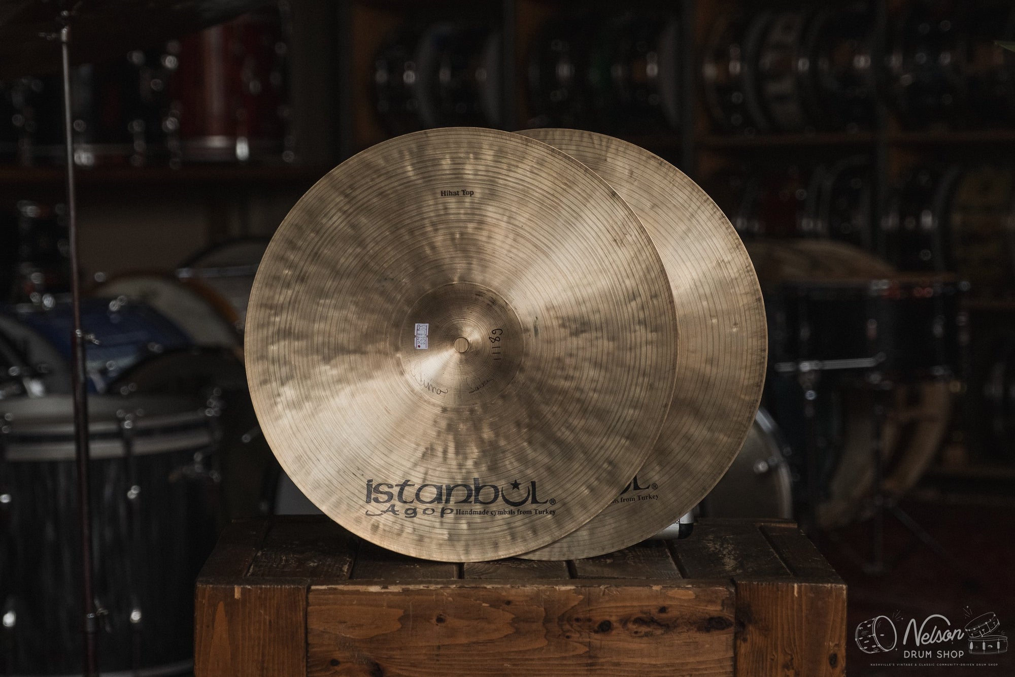 Used Istanbul Agop Traditional Heavy Hi-Hats - 14"