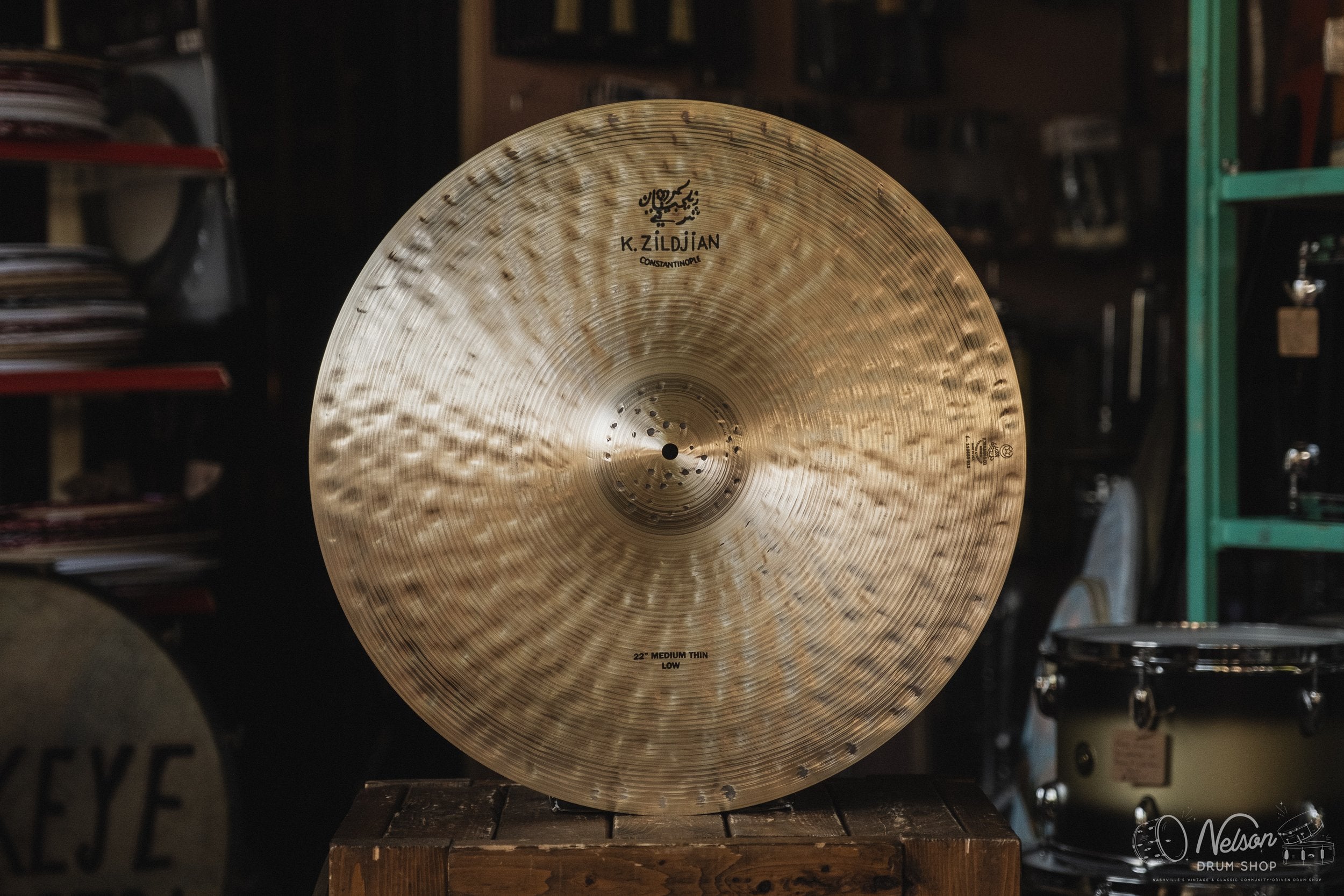 Zildjian K Constantinople Medium Thin Low Ride - 22”